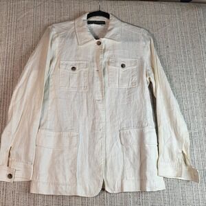 Harve Benard‎ by Benard Holtzman  Linen Blazer Size 4